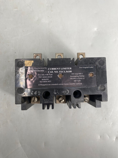 Refurbished GE TECL36100 3P 100A 600V Circuit BreakerRECON TECL36100(R - Product Image