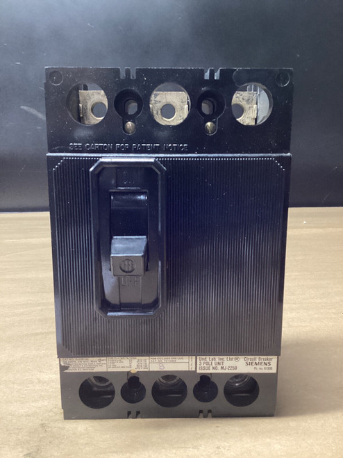Used ITE-Siemens 100A 3P QJ23B100 Circuit Breaker 121F142PR6CO - Product Image