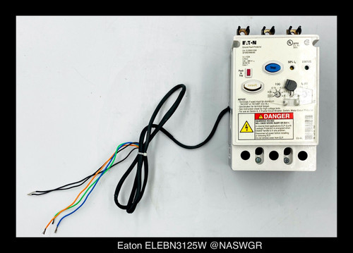 New Eaton ELEBN3125W Molded Case Ground Fault Module  125A  Surplus ELEBN3125W, 68D3906G03, NASPG52761 - Product Image