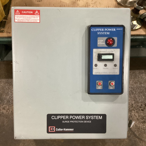 Used Cutler-Hammer CPSBXCH208YPDRSX Clipper Power System Surge Protector625H100 CPSBXCH480DPDRSX - Product Image