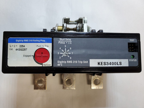 Refurbished EatonCutler-Hammer- KES3400LS Trip Unit 225A - Product Image