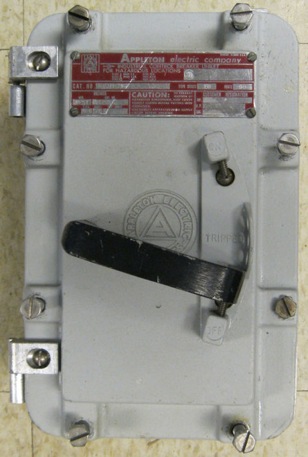 Used Appleton Explosion Proof Enclosure EB1EH3W20 - Product Image