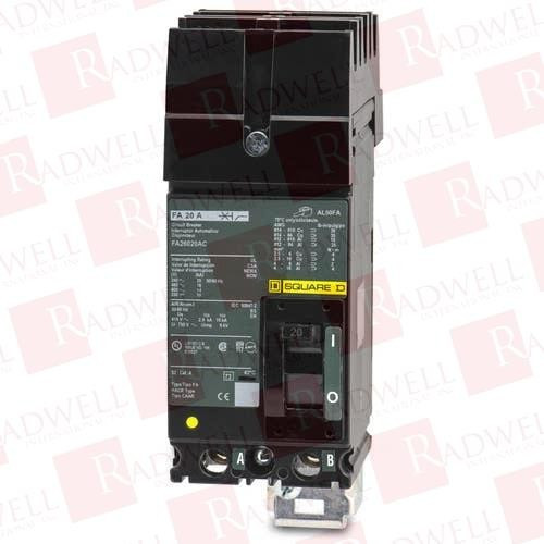 Used SCHNEIDER ELECTRIC FA26020AC  FA26020AC USED - Product Image
