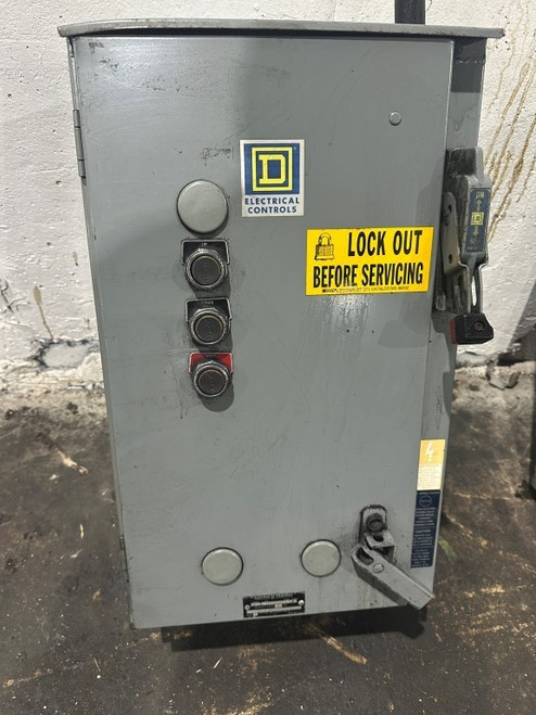 Square D Size 0 Combination Motor Starter / Disconnect