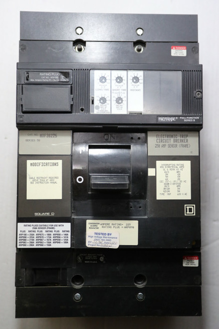 Square D Mxf36225 225A Ships Same Day Ups