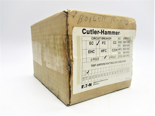 New Cutler Hammer Fc3015 15A 600Vac Nsfs Knox70016073-Fc3015