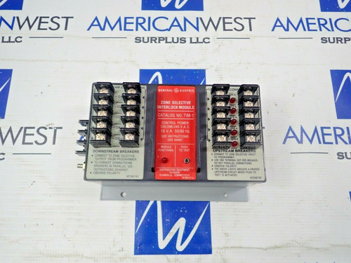 General Electric Tim-1 Zone Selective Interlock Module 120/208/240 Vac