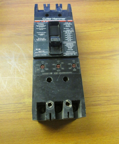 Used CUTLER-HAMMER EATON CIRCUIT BREAKER 3P, 225A, CAT JS360225A .. TM-29 - Product Image