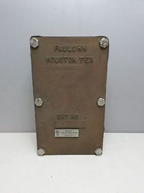 Pauluhn 576 Bronze Marine Watertight Junction Box 7 X 4?É?? X 3 Abs Type 4X