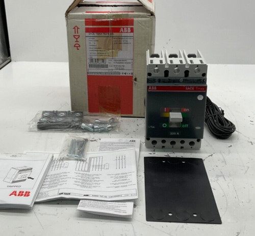 New NEW ABB TMAX TS3N225TWAS CIRCUT BREAKER 225A 3P 480V TS3N225TWAS_ - Product Image