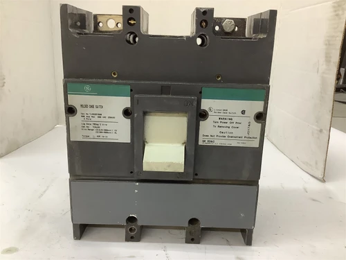 Used GE TJK626Y600 Circuit Breaker 600V 600A MAX 2Pole - Product Image