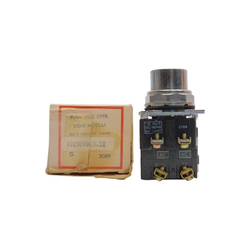 New CUTLER HAMMER 10250T963.3X 120V NSMP mros100149748-10250T963.3X - Product Image