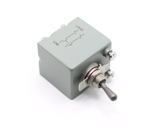 New M3901903-225 Airpax Hydraulic Magnetic Circuit Breaker Military 2-Pole M39019/03-225, M39019/03225, M3901903225, M3901...