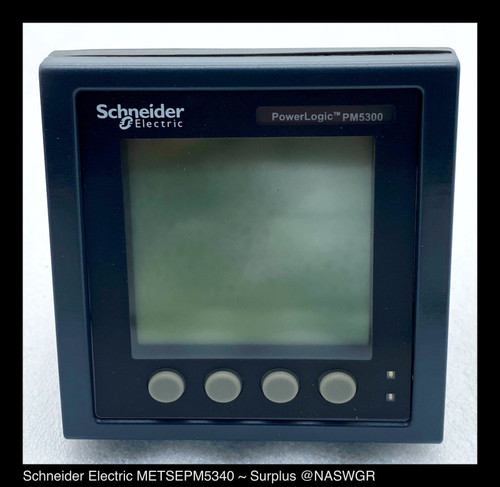 New Schneider Electric METSEPM5340 Power Meter - Unused Surplus METSEPM5340, PM5300, PM5340 - Product Image