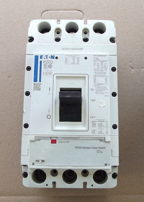 Refurbished EATON PDG33M0400KNSN circuit breaker NA - Product Image