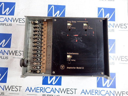 Used 139D643G01 Westinghouse Amptector Model LI - Product Image