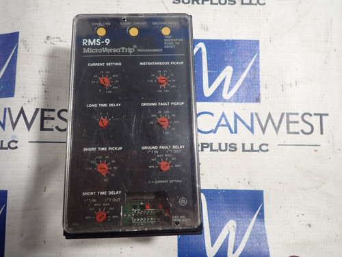 Used GE RMS 9 Micro Versa Trip Programmer TS20LSIGT2 with LSIG - Product Image