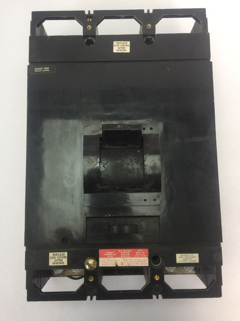 Used SQUARE D MHF266001028 CIRCUIT BREAKER 600VAC 2POLE 600AMPS - Product Image