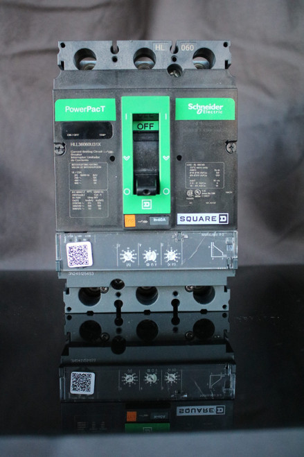 New Square D HLL36060U31X Adjustable 60Amp Breaker - Product Image