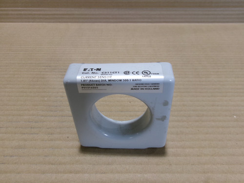 Used Eaton C311CT1 Current Sensor 1.81 DIA Window 5001 Ratio - Product Image