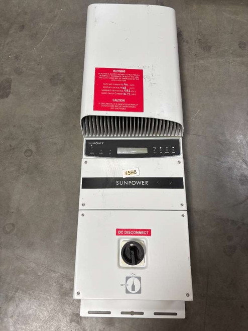 Used SunPower SPR-6001p-TL Solar Inverter 6.0 kW Single Phase 240V - Product Image