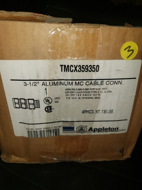 New APPLETON TMCX359350 BRAND NEW IN BOX, NEVER BEEN USED - Product Image