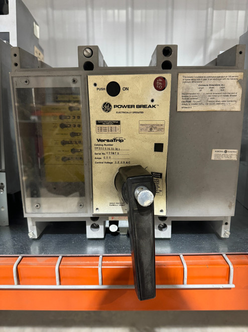 Used GE Power Break TPSS2606SGBE1 600A Breaker - Product Image
