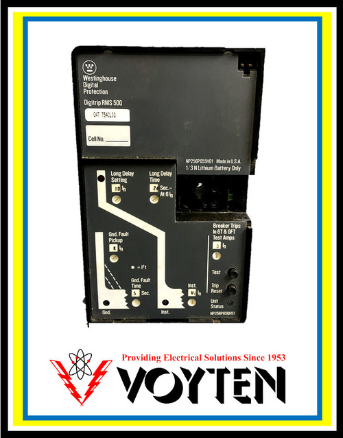 Refurbished EATON CUTLER-HAMMER DIGITRIP RMS 500 LIG FUNCTIONS T54CLIG - Product Image