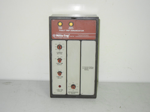Used GE TA9VT20A1 USED MICRO VERSATRIP FAULT TRIP ANNUNCIATOR TA9VT20A1 - Product Image