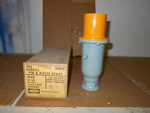 Hubbell 360P4 Nonmetallic Pin & Sleeve Plug