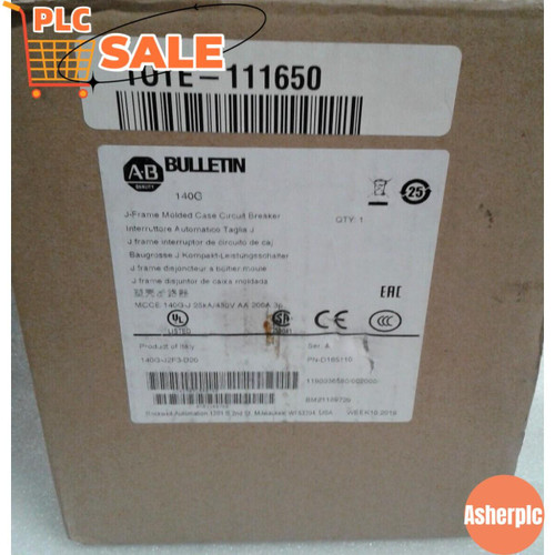 New 140G-J2F3-D20 J-Frame Molded Case Circuit Breaker US Free Tax - Product Image