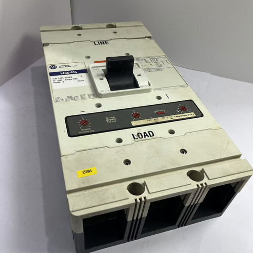 Used Allen Bradley A-B 140U-M5X3 Circuit Breaker 140U-M5X3 A - Product Image