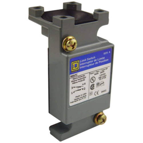 New 9007CO68 - Telemecanique 600V 10A 2-Pole Limit Switch Plug-In Unit NEMA 1, 2, 4, - Product Image