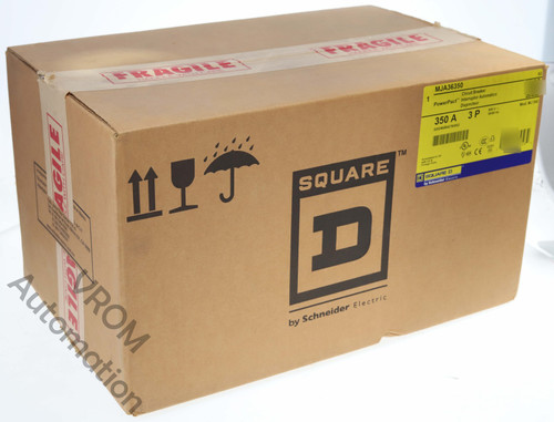 New Surplus Sealed Square D MJA36350 PowerPacT Circuit Breaker 350A MJA36350-VSBWCNPG - Product Image