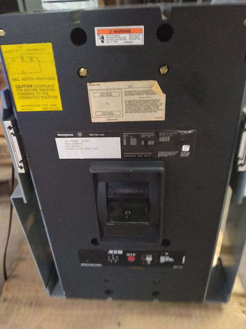 Used PCC32500 WESTINGHOUSE CIRCUIT BREAKER WITH DRAWOUT - Product Image