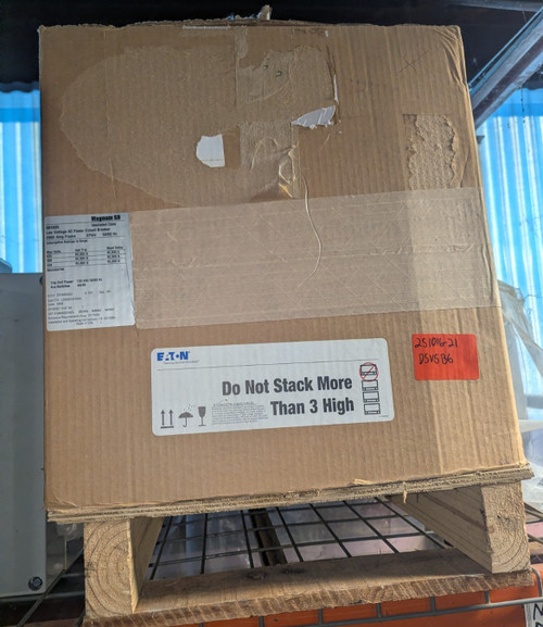 Used EATON CUTLER-HAMMER MAGNUM SB SBS625 2500AMP LOW VOLTAGE AC CIRCUIT BREAKER - Product Image