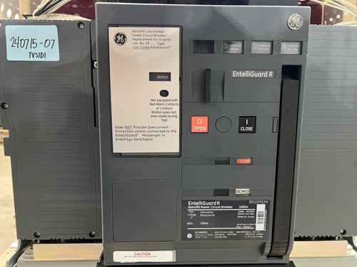 New ENTELLIGUARD R RETROFILL POWER CIRCUIT BREAKER CAT REG5M1XX 1600 AMPS - Product Image