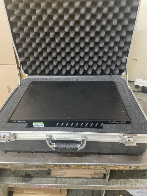 Used Omega Multiscan 1200 Isolated Data Acquisition System With Lockable Padded Case - Product Image