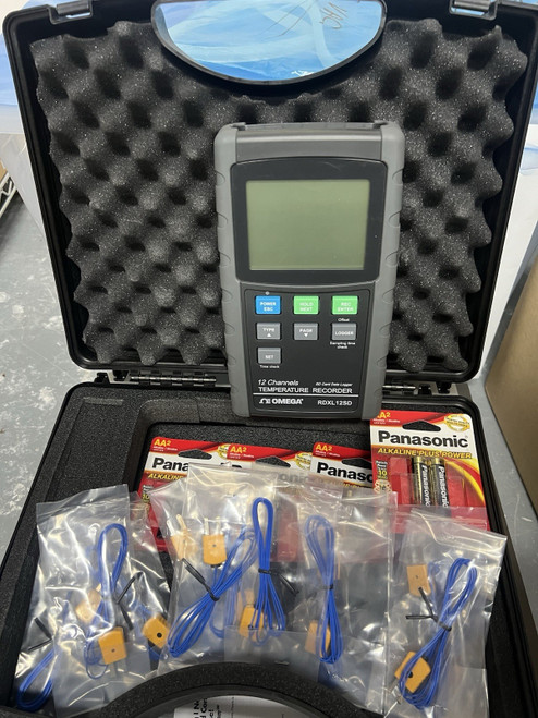 New 12 Channel Temperature Recorder Model RDXL13SD RDXL12SD - Product Image
