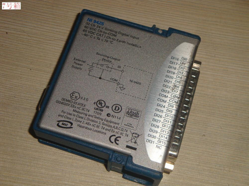 Used Claw Damage NI 9425 24 V, 32-Ch Sinking Input, 7 µs C Series Digital Module - Product Image