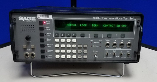 Used Sage Instruments 930A Communications Test Set - Product Image
