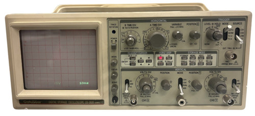 Used GOLDSTAR Digital Storage Oscilloscope OS-3020 20mhz SN 4110612 - Product Image