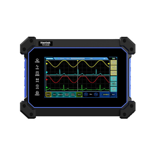 New Hantek Digital Touch Screen Oscilloscope 2CH4CH 250MHz Signal Source Multimeter Hantek Tablet Oscilloscope - Product I...
