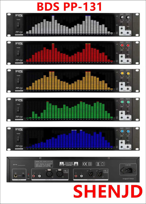 New BDS PP-131  PP-31 Digital Audio Spectrum Analyzer Display VU Meter 31-Segment - Product Image