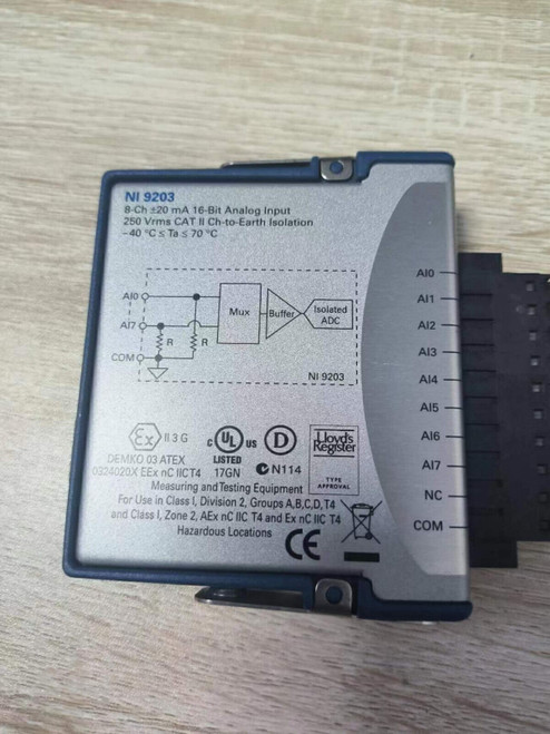 Used Used NI 9203 cDAQ Analog Current Input Module NI-9203 Free Shipping - Product Image