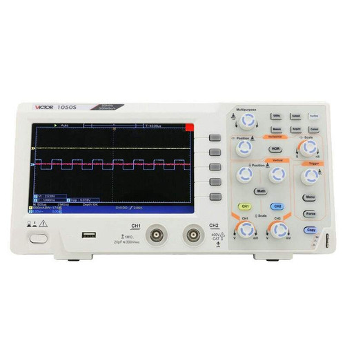 New Victor 1050S Desktop Oscilloscope Digital Storage Oscilloscope - Product Image