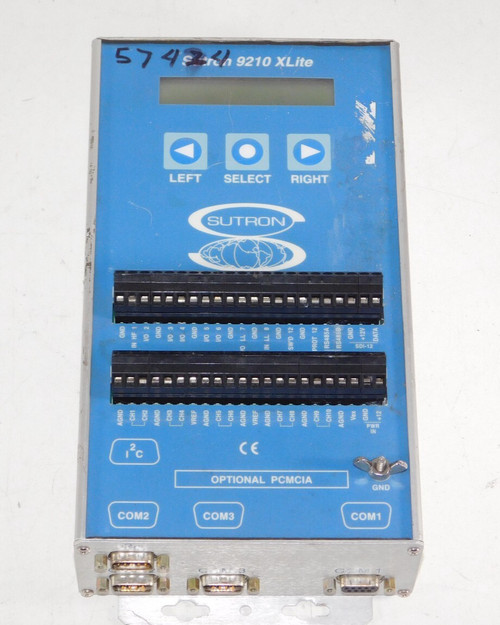 Used Sutron 9210 XLite 9210-0000-1A High Performance Data Recorder Real Time Data USA - Product Image