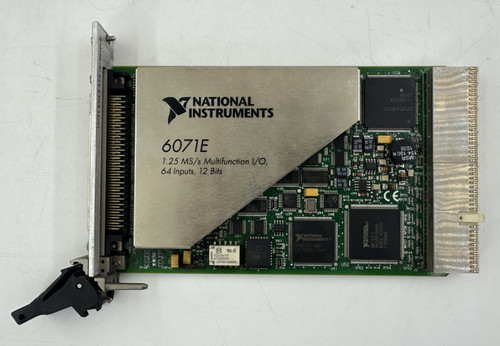 Used 1PC PXI-6071E 1.25 MSS MULTIFUNCTION IO 64 INPUTS CARD NI pxi-6071 - Product Image