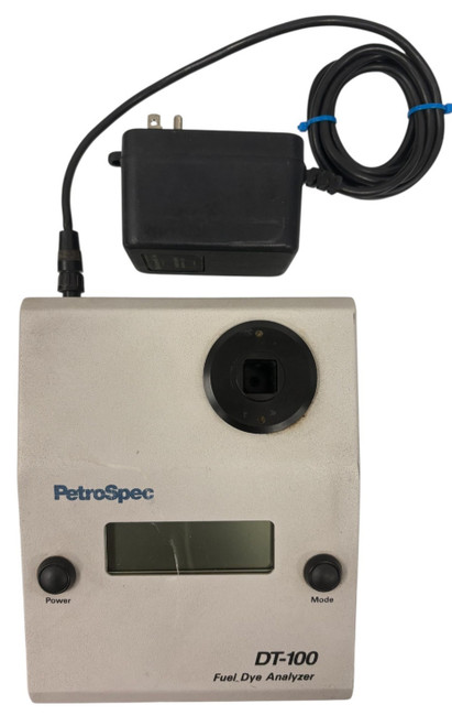 Used PETROSPEC DT-100C Fuel Dye Analyzer with AC Adapter JT-100 - Product Image