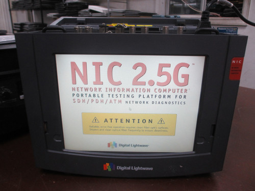 Used Digital Lightwave Model NIC25G-A1E2XXX Network Information Computer  - Product Image